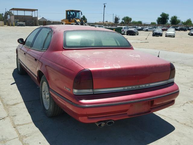 2C3ED56FXRH671336 - 1994 CHRYSLER LHS RED photo 3