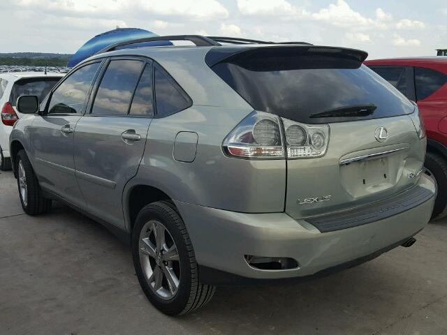 JTJHW31U360026912 - 2006 LEXUS RX 400 GREEN photo 3