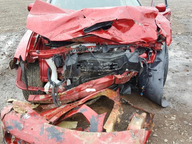 2B3KA73W96H338078 - 2006 DODGE CHARGER SR RED photo 9