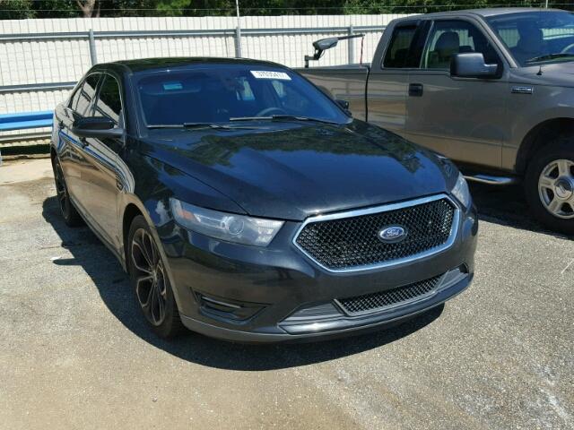 1FAHP2KT5EG126781 - 2014 FORD TAURUS SHO BLACK photo 1