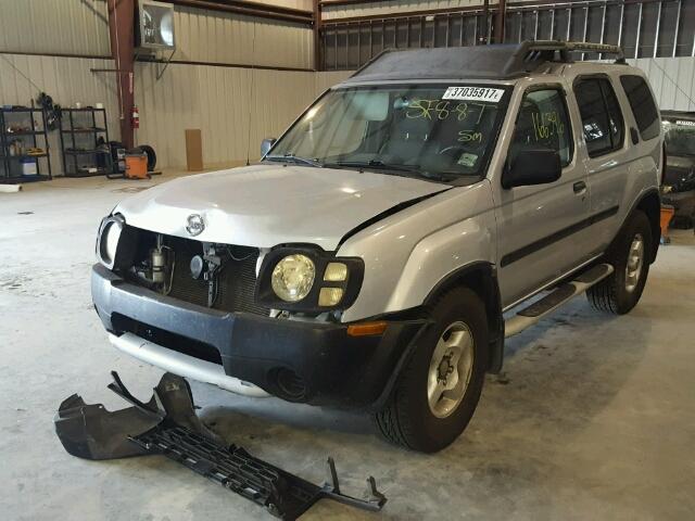 5N1ED28TX2C566961 - 2002 NISSAN XTERRA XE SILVER photo 2