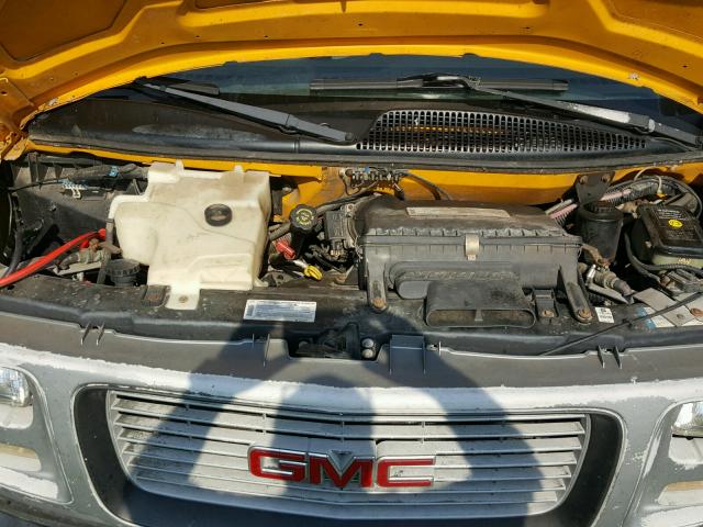 1GDHG31R4X1057041 - 1999 GMC SAVANA CUT YELLOW photo 7