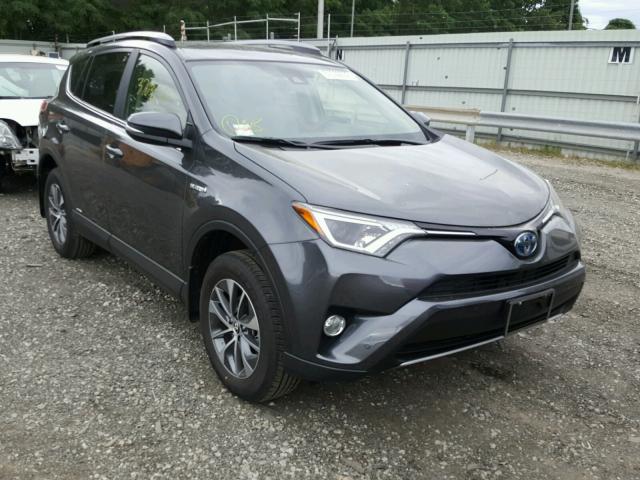 JTMRJREV3HD145390 - 2017 TOYOTA RAV4 HV LE CHARCOAL photo 1