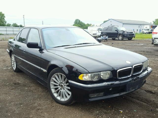 WBAGG83451DN82174 - 2001 BMW 740 I AUTO BLACK photo 1