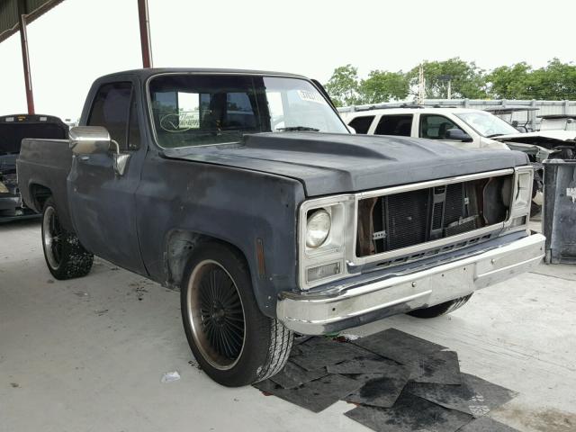 CCD149B153964 - 1979 CHEVROLET C-10 GRAY photo 1