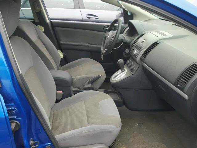 3N1AB6APXAL626255 - 2010 NISSAN SENTRA 2.0 BLUE photo 5