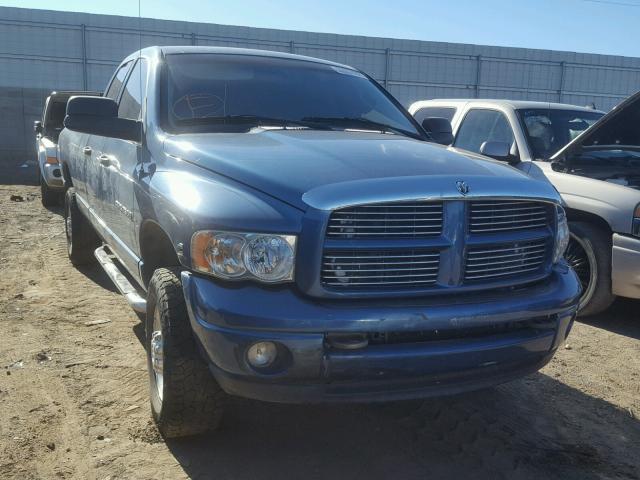 3D7KU28C03G847274 - 2003 DODGE RAM 2500 S BLUE photo 1