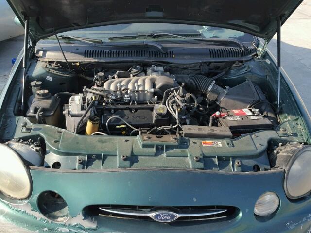 1FAFP53U2XA149991 - 1999 FORD TAURUS GREEN photo 7