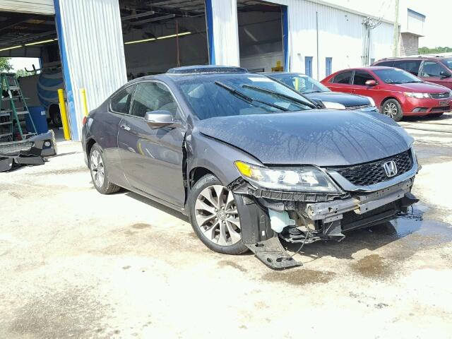 1HGCT1B86DA009512 - 2013 HONDA ACCORD EXL GRAY photo 1