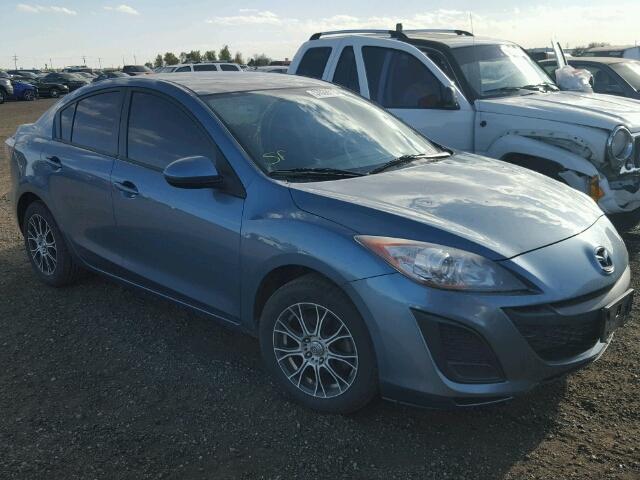 JM1BL1SF0A1264564 - 2010 MAZDA MAZDA3I BLUE photo 1