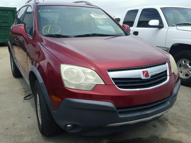 3GSCL33P98S535688 - 2008 SATURN VUE XE MAROON photo 9