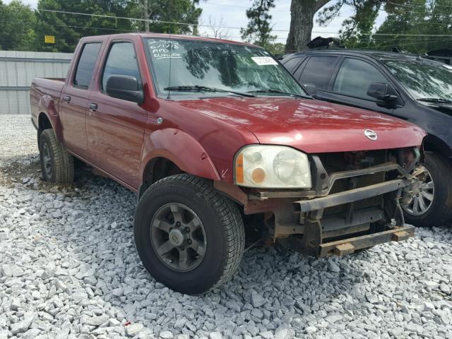 1N6ED27TX4C402227 - 2004 NISSAN FRONTIER C RED photo 2