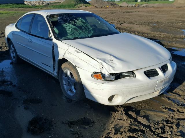 1G2WK52J82F235130 - 2002 PONTIAC GRAND PRIX WHITE photo 1