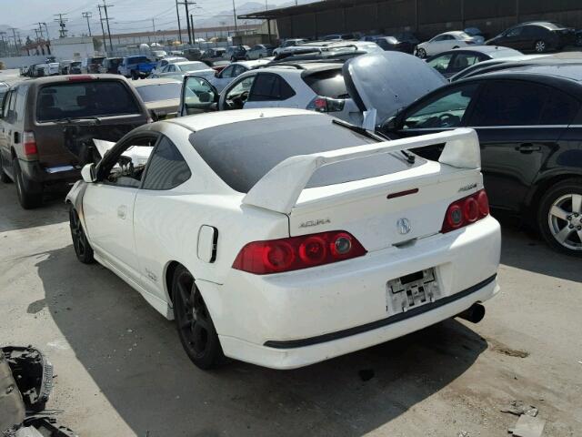 JH4DC53046S001357 - 2006 ACURA RSX TYPE-S WHITE photo 3