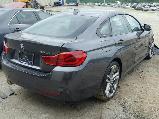 WBA4J3C55JBG96741 - 2018 BMW 430XI GRAN GRAY photo 4