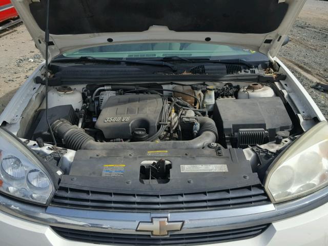1G1ZT54855F276263 - 2005 CHEVROLET MALIBU LS Ağ foto 7