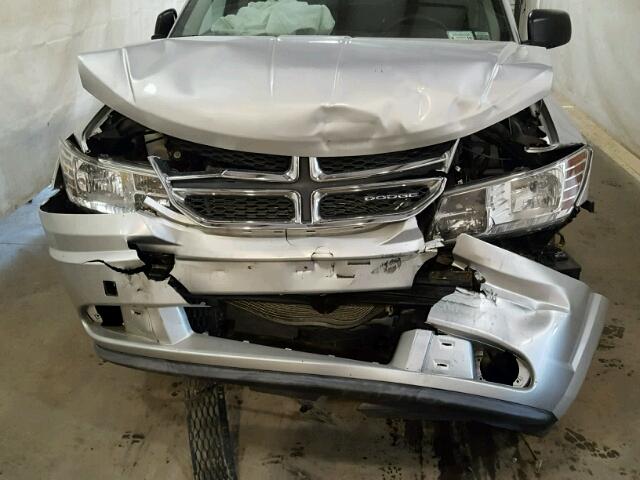 3D4PG4FB8BT501480 - 2011 DODGE JOURNEY EX SILVER photo 7