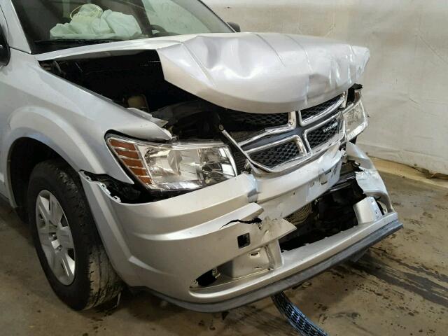 3D4PG4FB8BT501480 - 2011 DODGE JOURNEY EX SILVER photo 9