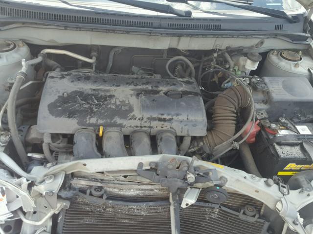 2T1BR32E74C275787 - 2004 TOYOTA COROLLA S SILVER photo 7