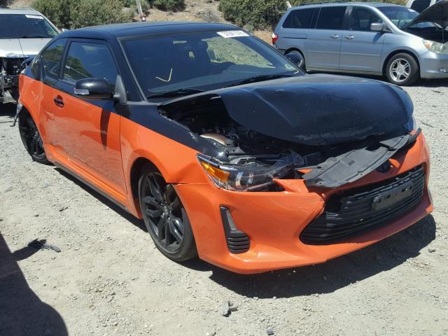 JTKJF5C79FJ006030 - 2015 TOYOTA SCION TC 橙色 照片 1