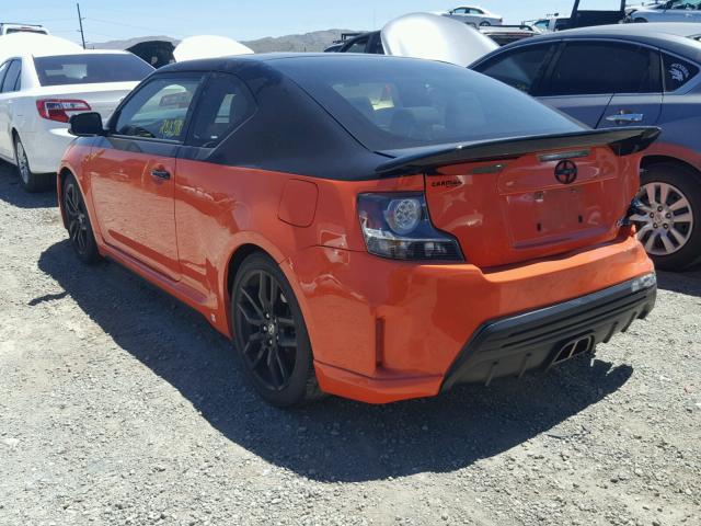 JTKJF5C79FJ006030 - 2015 TOYOTA SCION TC 橙色 照片 3