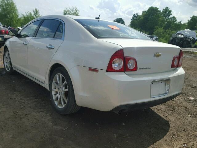 1G1ZE5EB2AF210428 - 2010 CHEVROLET MALIBU LTZ 白色 照片 3
