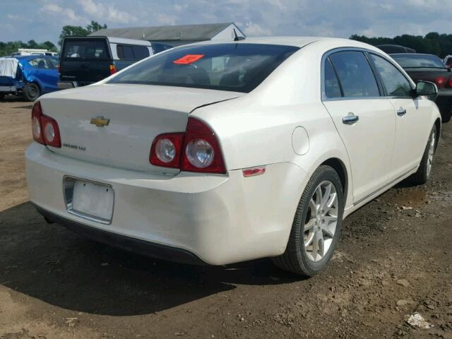 1G1ZE5EB2AF210428 - 2010 CHEVROLET MALIBU LTZ 白色 照片 4