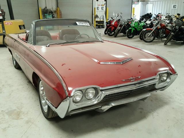 3Y83Z157170 - 1963 FORD T BIRD RED photo 1