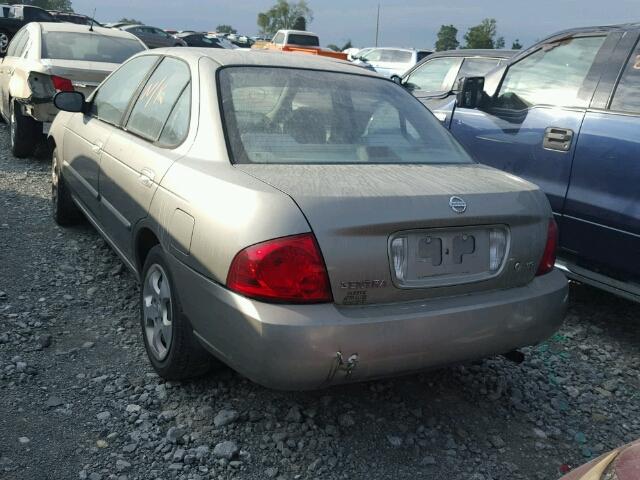 3N1CB51D16L497130 - 2006 NISSAN SENTRA 1.8 TAN photo 3