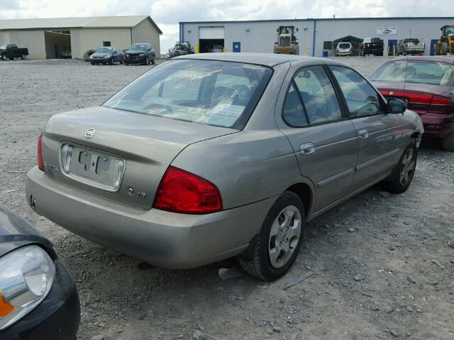 3N1CB51D16L497130 - 2006 NISSAN SENTRA 1.8 TAN photo 4