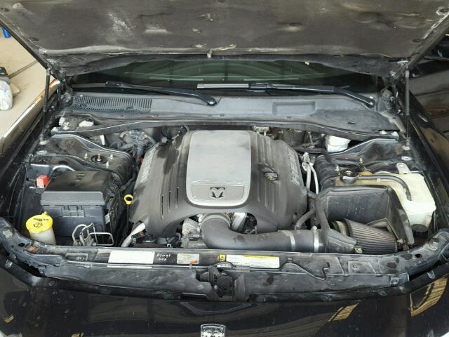 2B3LA53H08H126540 - 2008 DODGE CHARGER BLACK photo 7