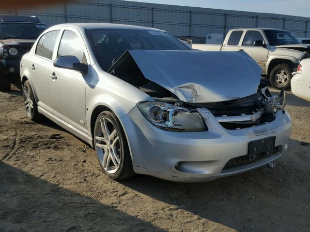 1G1AP58X197250813 - 2009 CHEVROLET COBALT SS SILVER photo 1