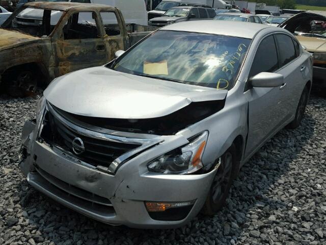 1N4AL3AP4FC459439 - 2015 NISSAN ALTIMA 2.5 SILVER photo 2