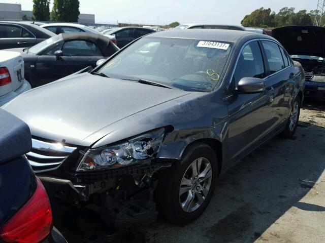 1HGCP2F45CA082922 - 2012 HONDA ACCORD LXP GRAY photo 2