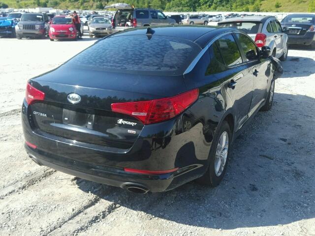 5XXGM4A7XCG052504 - 2012 KIA OPTIMA LX BLACK photo 4