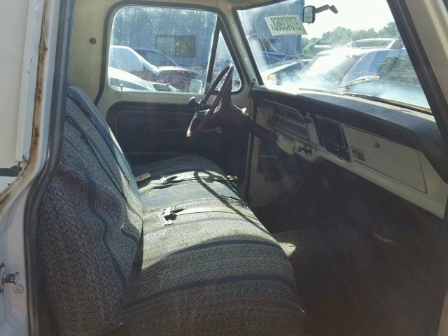 F10YRN70694 - 1972 FORD F-100 WHITE photo 5