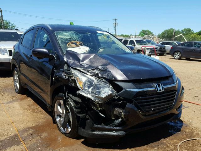 3CZRU6H74HM713812 - 2017 HONDA HR-V EXL BLACK photo 1