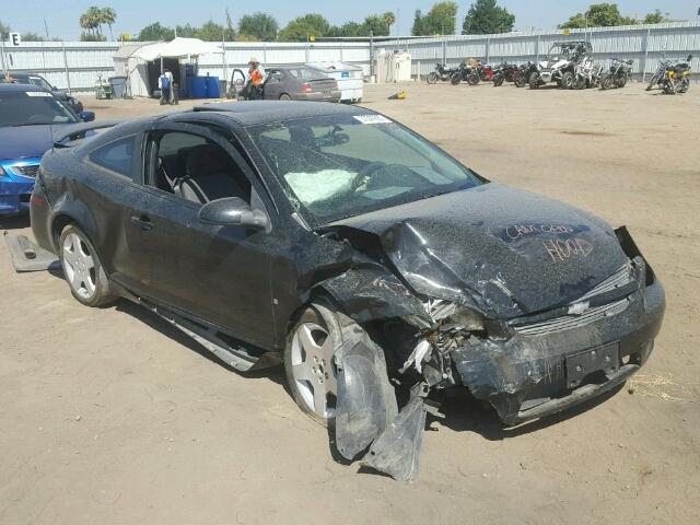 1G1AM15B377315247 - 2007 CHEVROLET COBALT SS BLACK photo 1