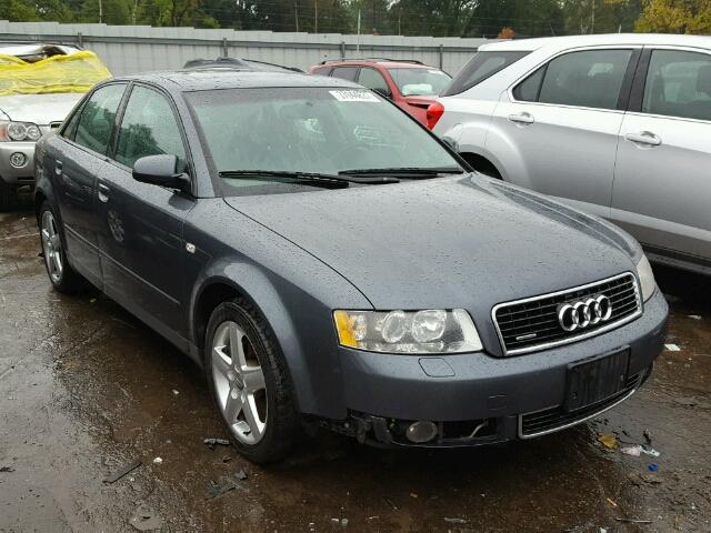 WAULC68E33A178052 - 2003 AUDI A4 1.8T QU GRAY photo 1