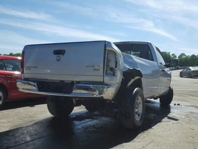 3D7KS26C96G198250 - 2006 DODGE RAM 2500 S SILVER photo 4