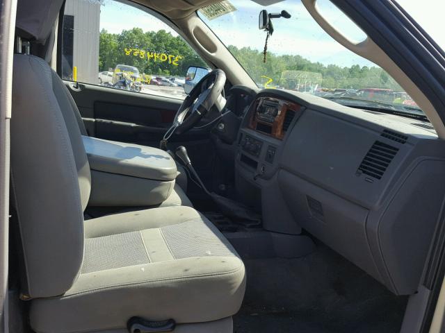 3D7KS26C96G198250 - 2006 DODGE RAM 2500 S SILVER photo 5