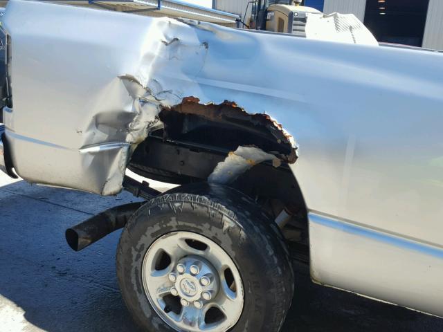 3D7KS26C96G198250 - 2006 DODGE RAM 2500 S SILVER photo 9