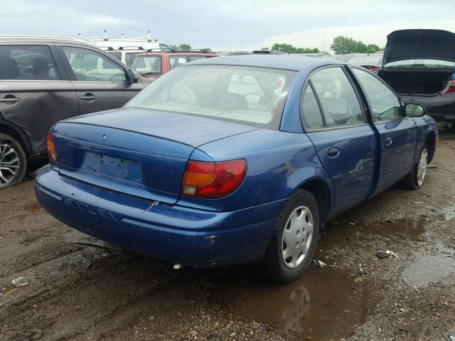 1G8ZH52822Z139538 - 2002 SATURN SL1 BLUE photo 4