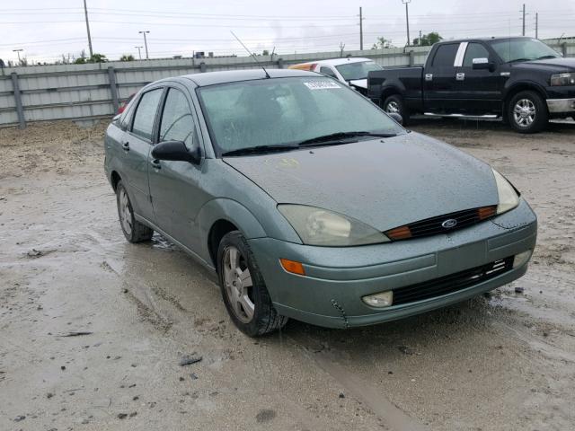1FAFP38Z74W165997 - 2004 FORD FOCUS ZTS GREEN photo 1