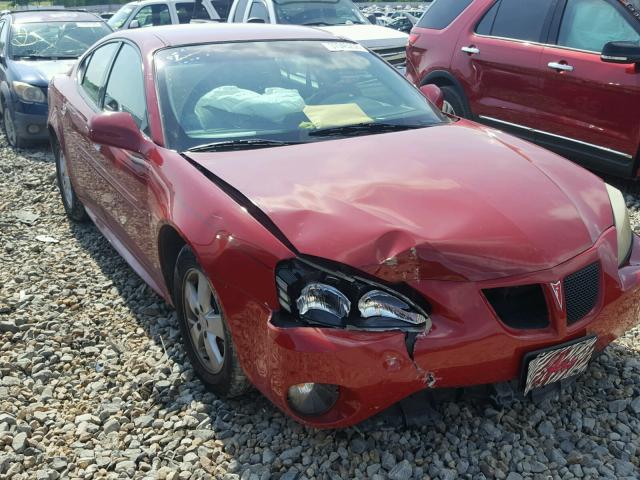 2G2WP552781106446 - 2008 PONTIAC GRAND PRIX Qırmızı foto 1