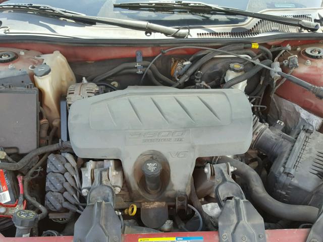 2G2WP552781106446 - 2008 PONTIAC GRAND PRIX Qırmızı foto 7