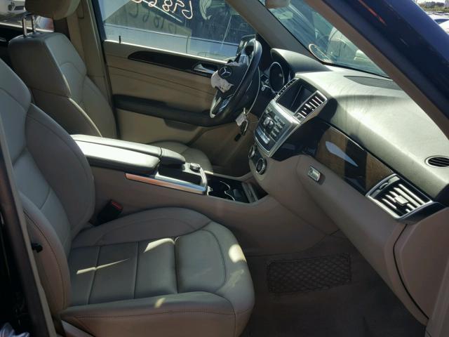4JGDA5HB4CA023101 - 2012 MERCEDES-BENZ ML 350 4MA BLACK photo 5