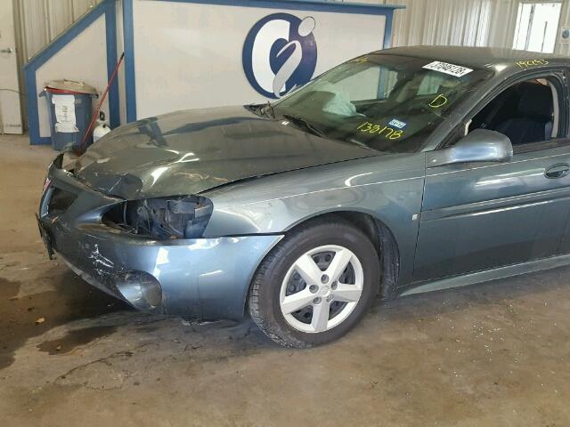 2G2WP582261138178 - 2006 PONTIAC GRAND PRIX BLUE photo 9