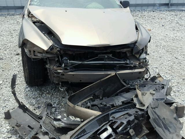 1G1ZG57B48F193231 - 2008 CHEVROLET MALIBU LS TAN photo 9