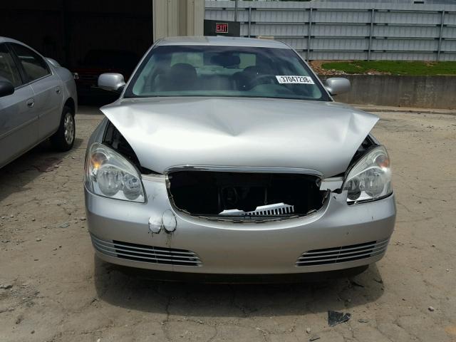 1G4HP57287U155817 - 2007 BUICK LUCERNE CX SILVER photo 9